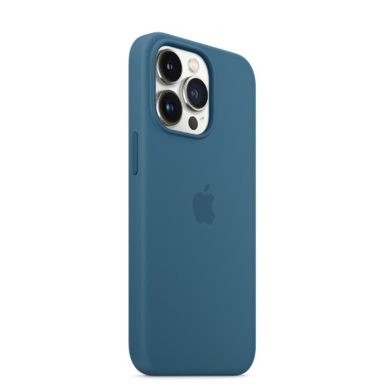 MM2G3ZE/A Apple Silikonový Kryt vč. Magsafe pro iPhone 13 Pro Blue Jay