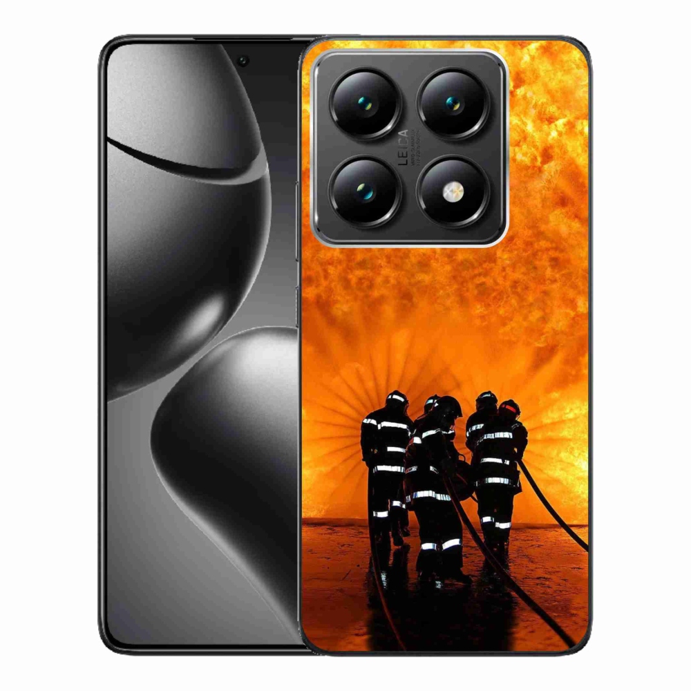 Gelový kryt mmCase na Xiaomi 14T Pro - požár