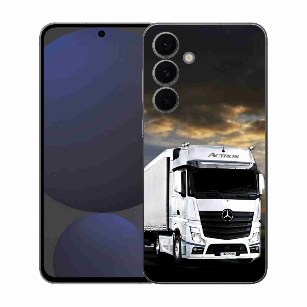 Gelový kryt mmCase na Samsung Galaxy S25 FE - kamion