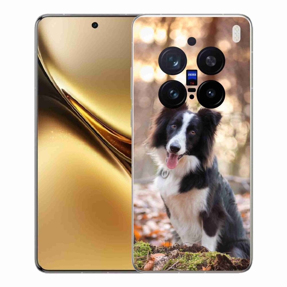 Gelový kryt mmCase na Vivo X200 Pro 5G - border kolie 1