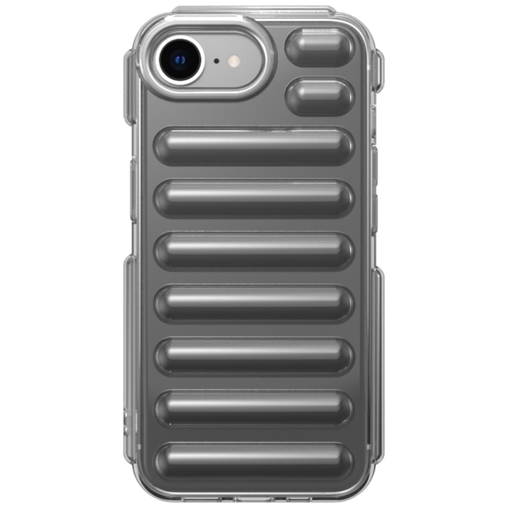 Capsule odolný gelový obal na iPhone 16e - šedý