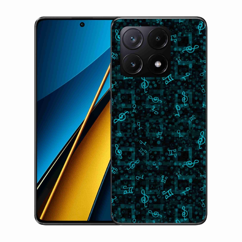 Gelový kryt mmCase na Xiaomi Poco X6 Pro 5G - noty 1