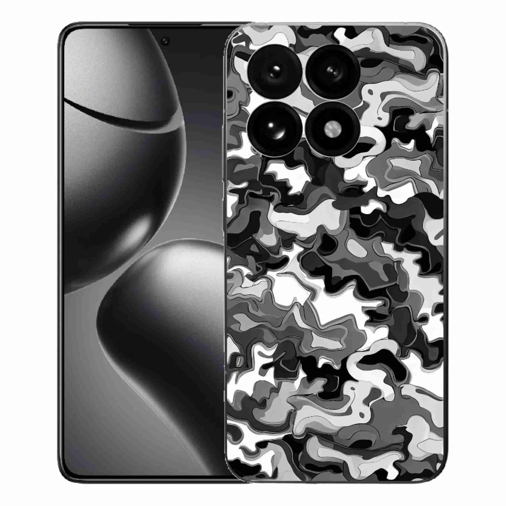 Gelový kryt mmCase na Xiaomi 15T - maskáčový vzor 3