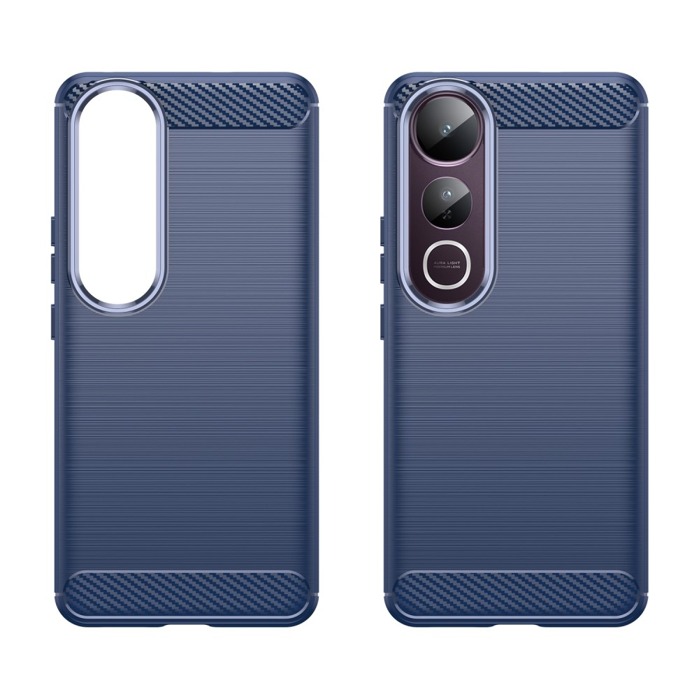 Carbon odolný gelový obal na Vivo V50 Lite 4G/5G - modrý