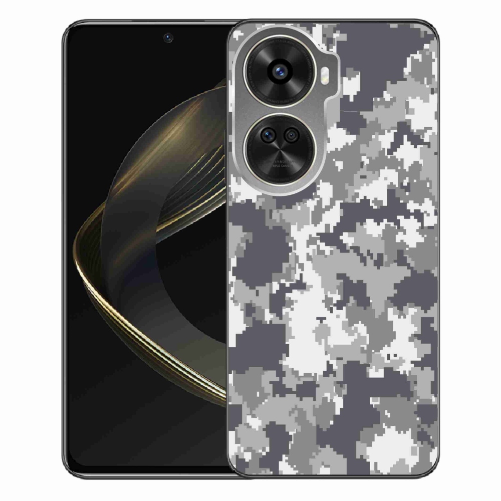 Gelový kryt mmCase na Huawei Nova 12 SE - maskáčový vzor 2