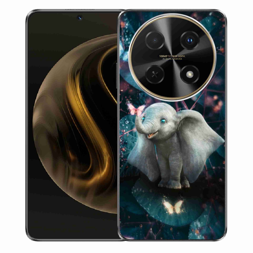 Gelový kryt mmCase na Huawei Nova 12i - roztomilý slon
