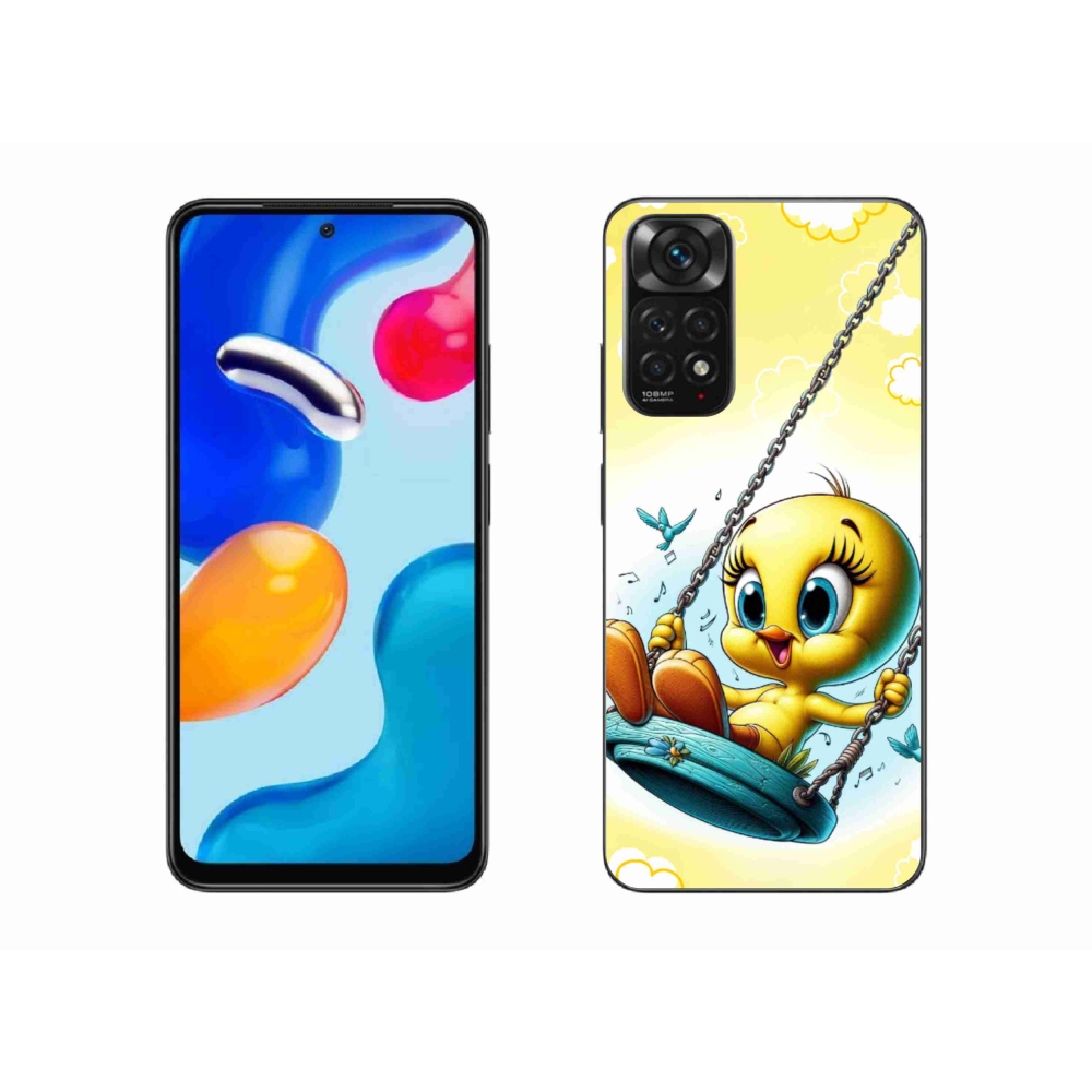 Gelový kryt mmCase na Xiaomi Redmi Note 11 4G - tweety