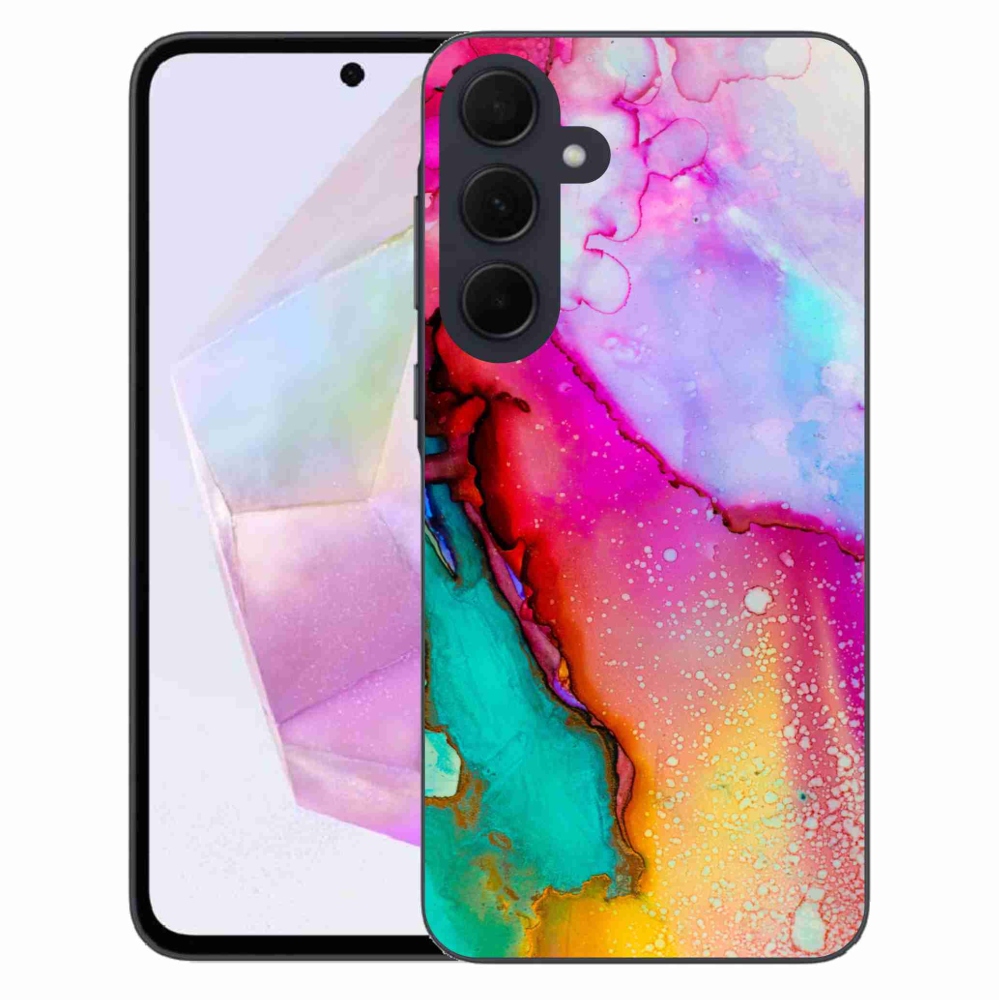 Gelový kryt mmCase na Samsung Galaxy A35 5G - abstrakt 24