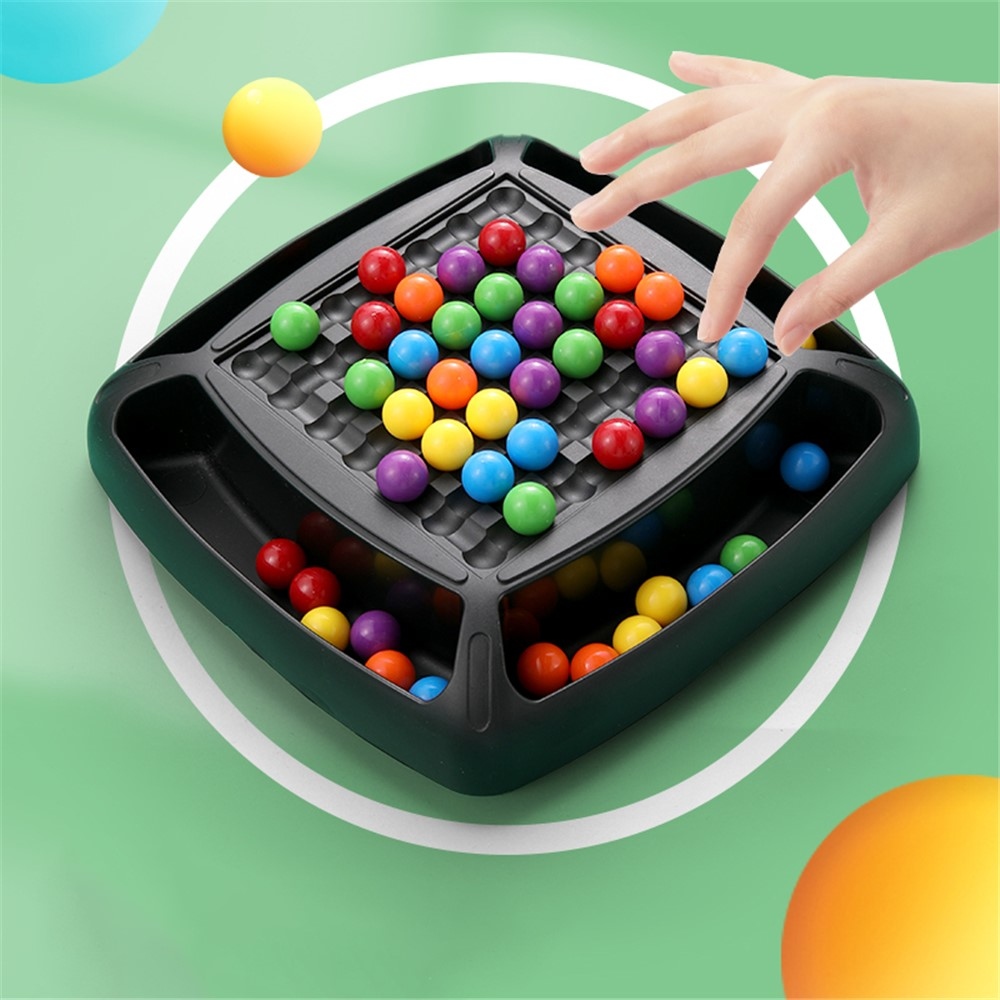 Motorická hra s barevnými kuličkami pro rozvoj soustředění dětí