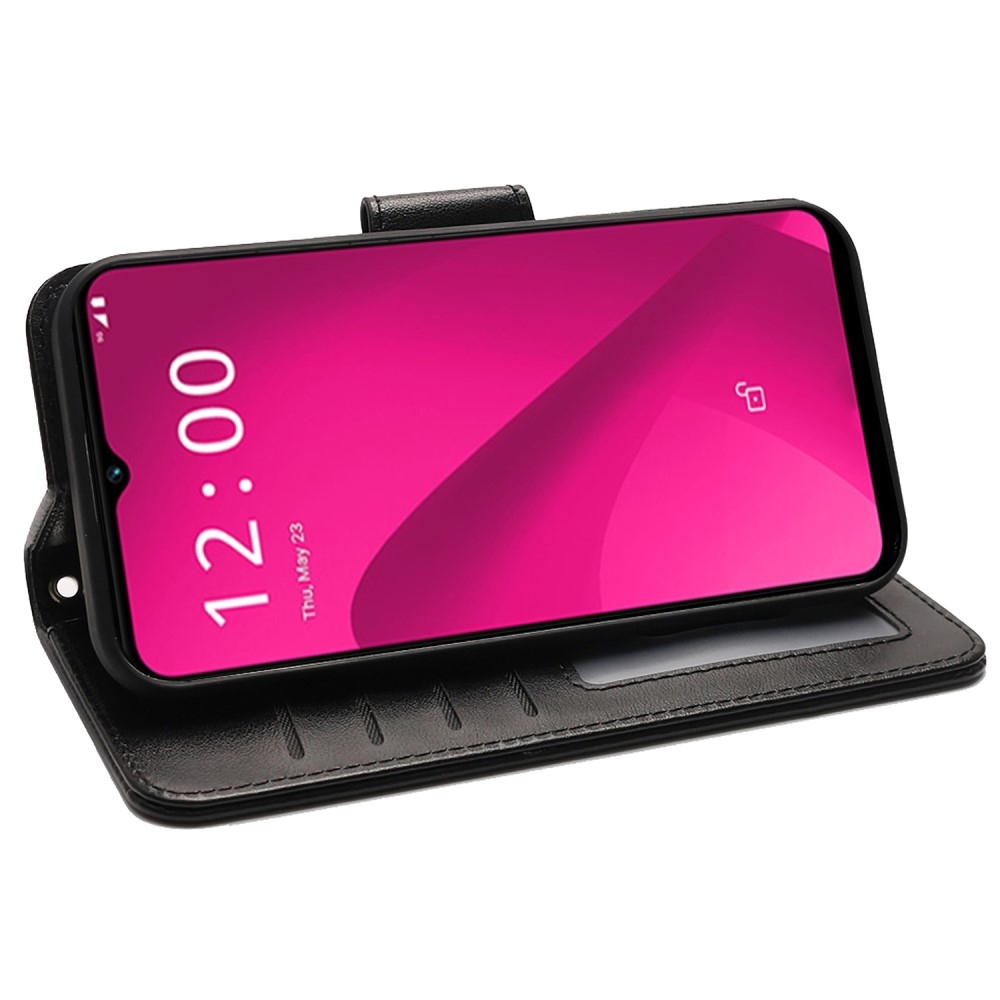 Strong knížkové pouzdro na T-Mobile T Phone 2 - černé
