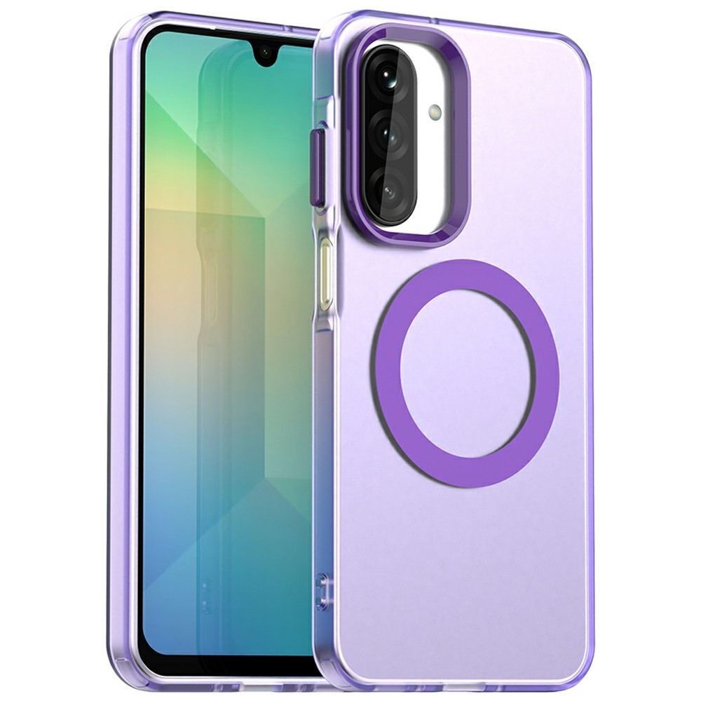 Candy gelový obal s MagSafe na Samsung Galaxy A26 5G - fialový