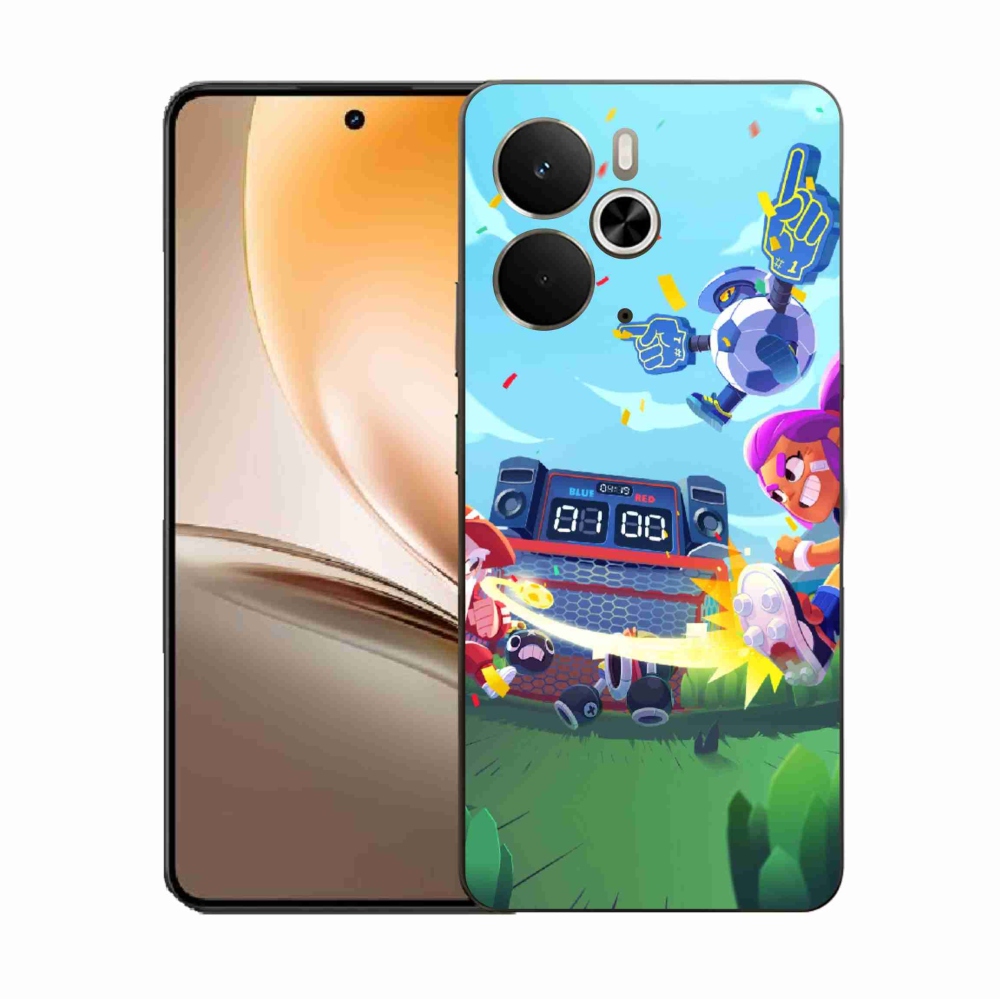 Gelový kryt mmCase na Realme 14 5G - brawl stars 1