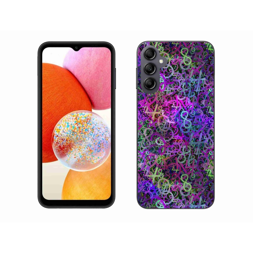 Gelový kryt mmCase na Samsung Galaxy A14 4G/5G - abstraktní motiv 25