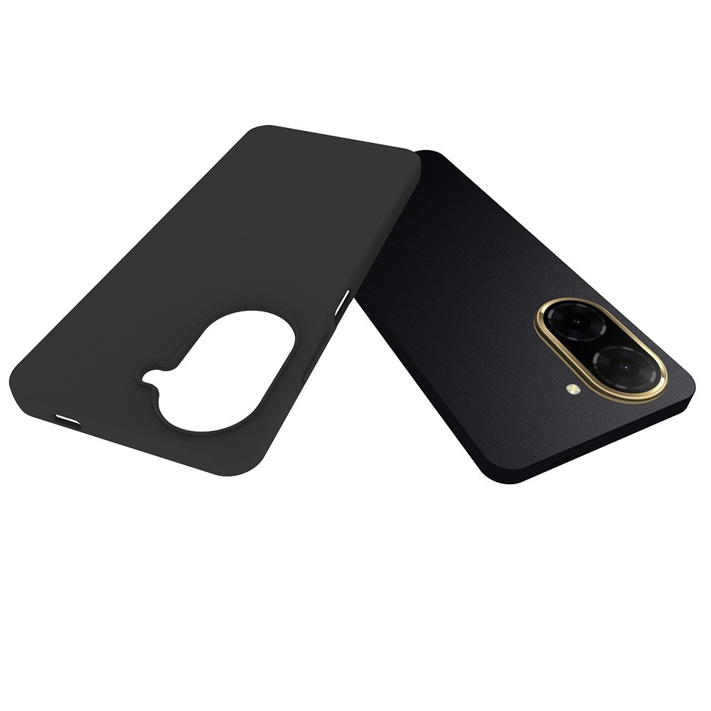 Matný gelový obal na Xiaomi Redmi A5 (171.7x77.8x8.3mm) - černý