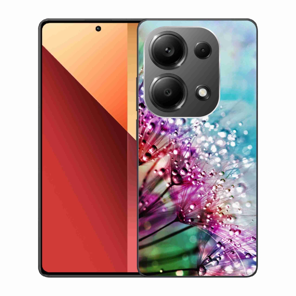 Gelový kryt mmCase na Xiaomi Redmi Note 13 Pro 4G/Poco M6 Pro - barevné květy