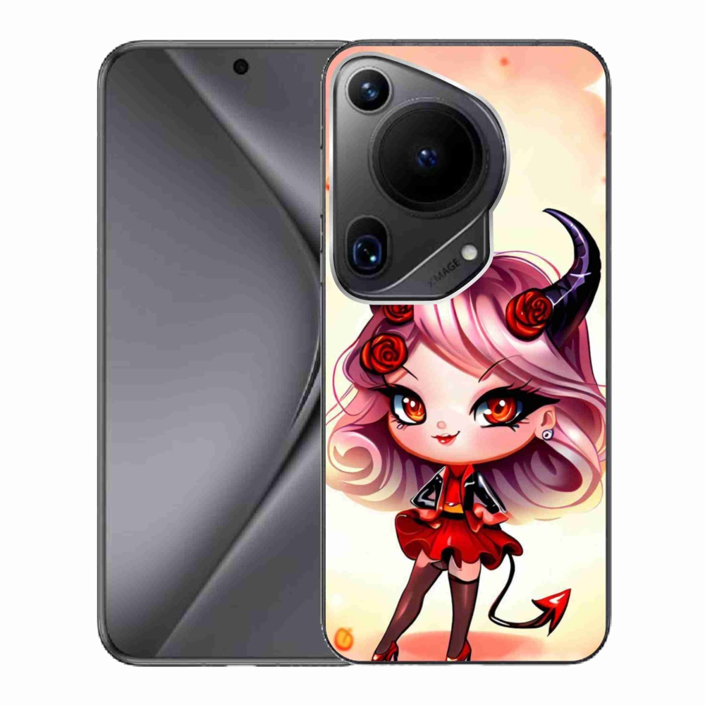 Gelový kryt mmCase na Huawei Pura 70 Ultra - kreslená čertice