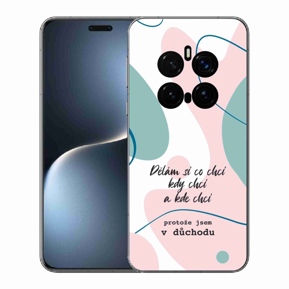 Gelový kryt mmCase na Honor Magic 7 Pro 5G - vtipný text 10 bílé pozadí