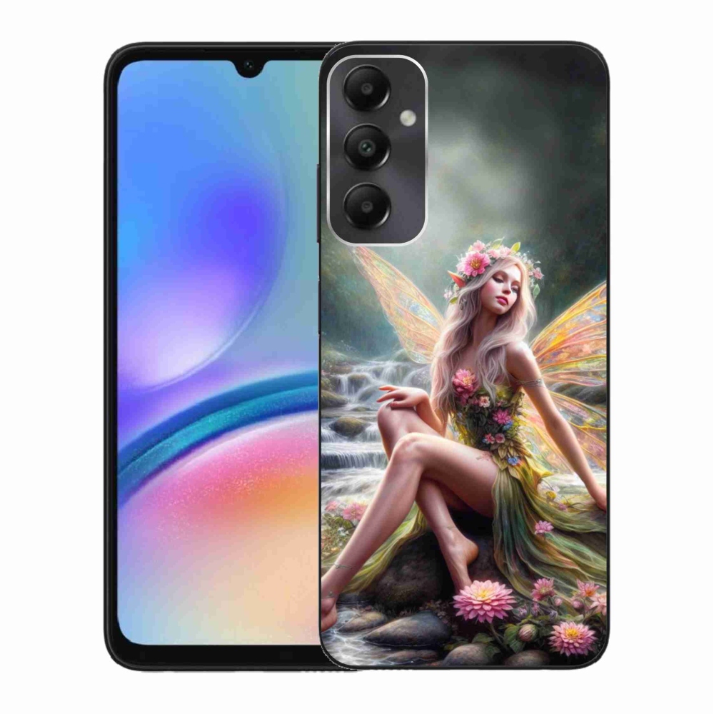 Gelový kryt mmCase na Samsung Galaxy A05s - motýlí žena 1