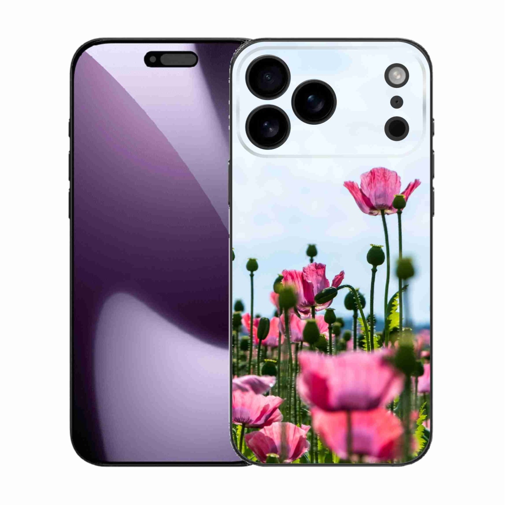 Gelový kryt mmCase na iPhone 17 Pro Max - vlčí mák