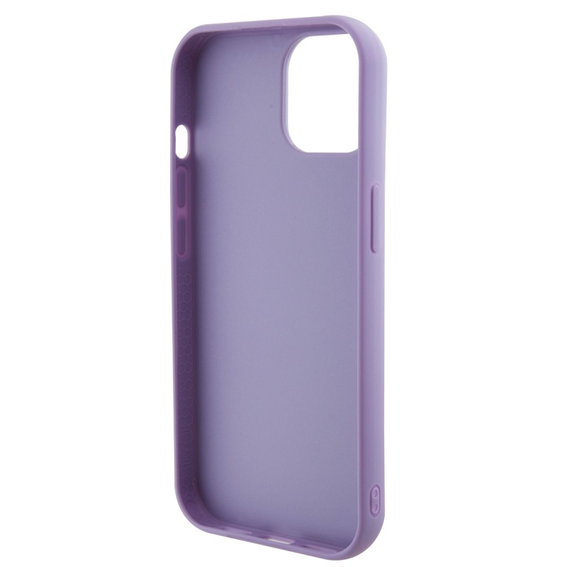 Guess Sequin Script Logo Zadní Kryt pro iPhone 15 Plus Purple