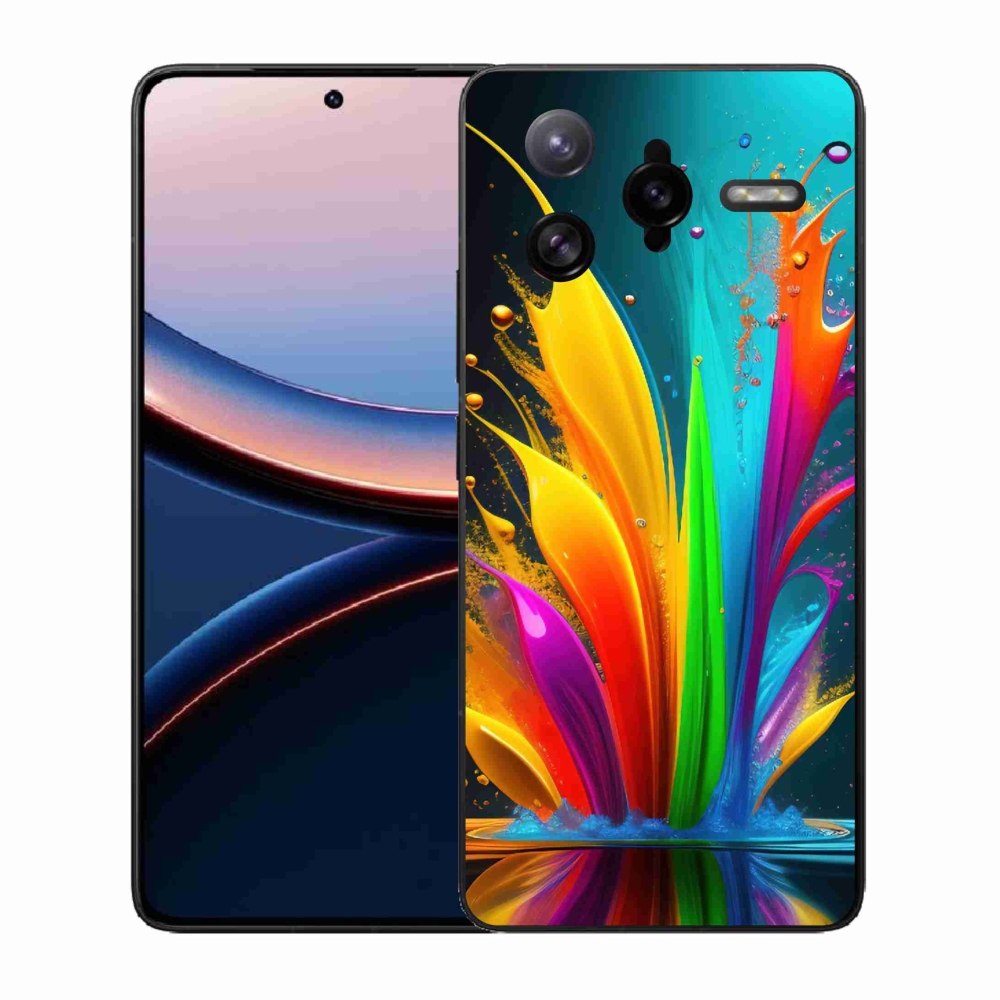 Gelový kryt mmCase na Xiaomi Poco F7 Ultra - abstraktní motiv 1
