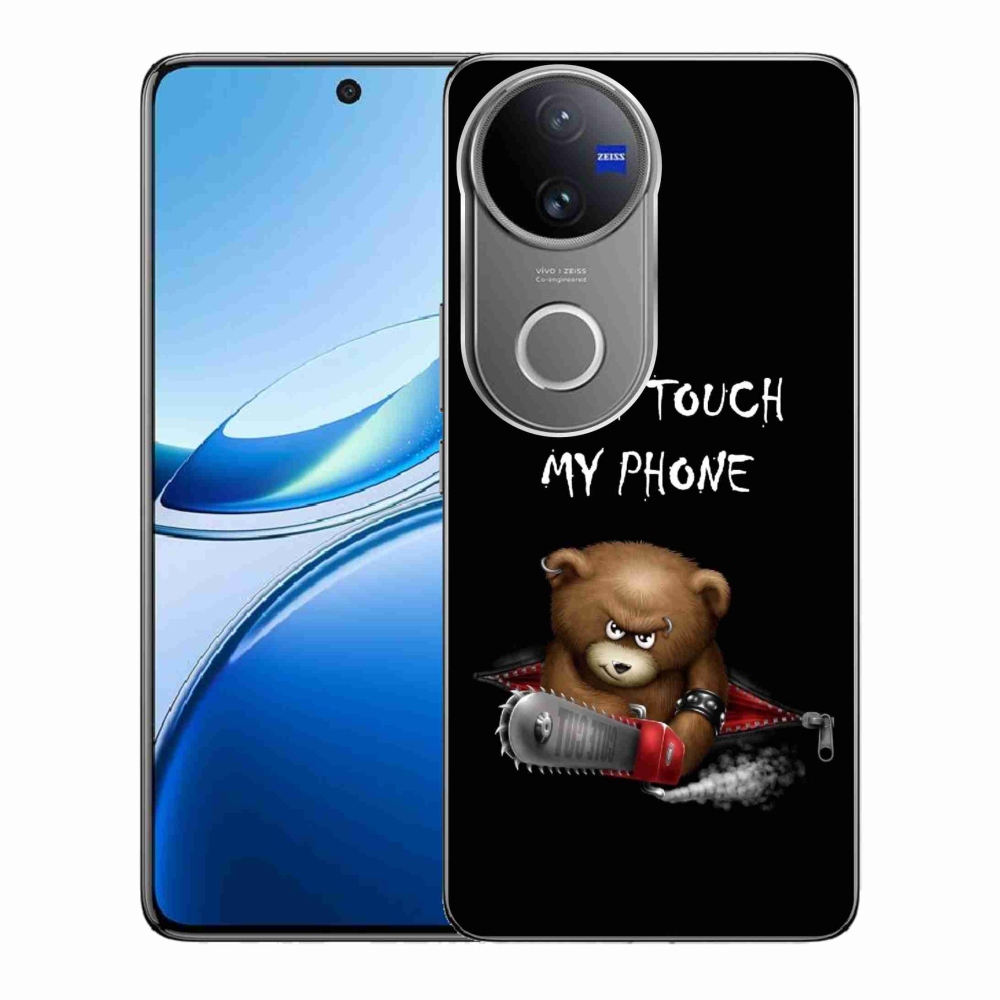 Gelový kryt mmCase na Vivo V50 5G - nesahej na telefon