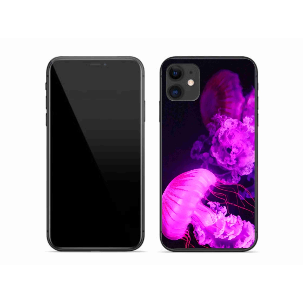 Gelový kryt mmCase na iPhone 11 - medúza 1