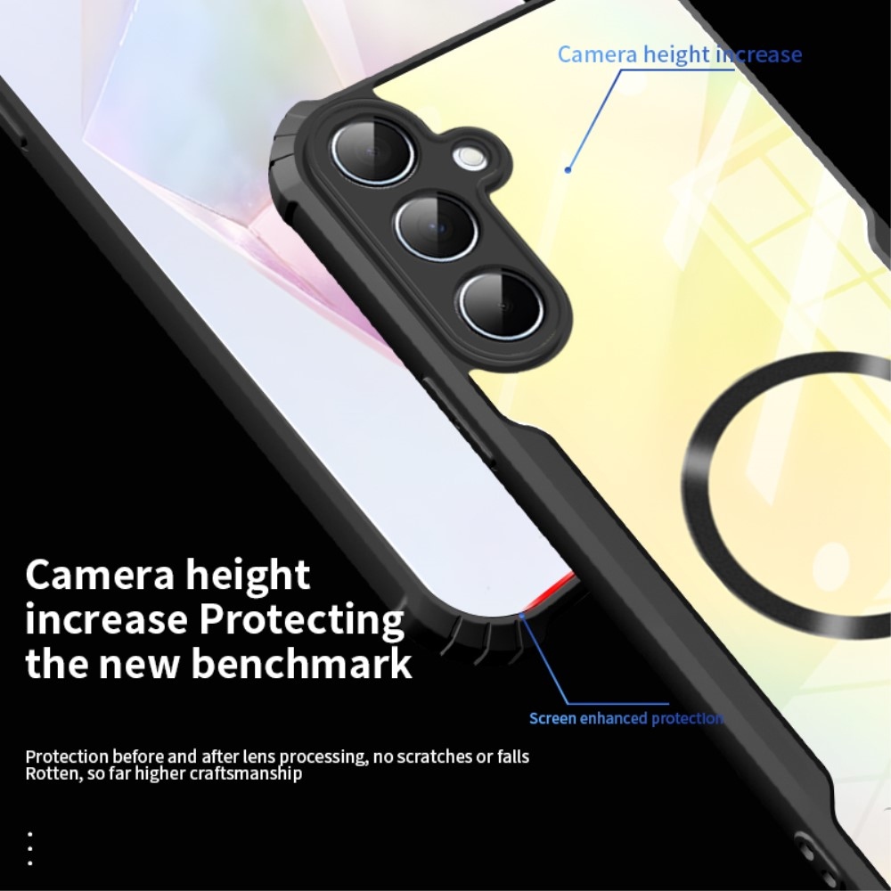 Rein odolný kryt s podporou MagSafe na Samsung Galaxy A56 5G - černý