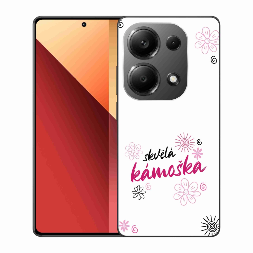 Gelový kryt mmCase na Xiaomi Redmi Note 13 Pro 4G/Poco M6 Pro  - skvělá kámoška bílé pozadí