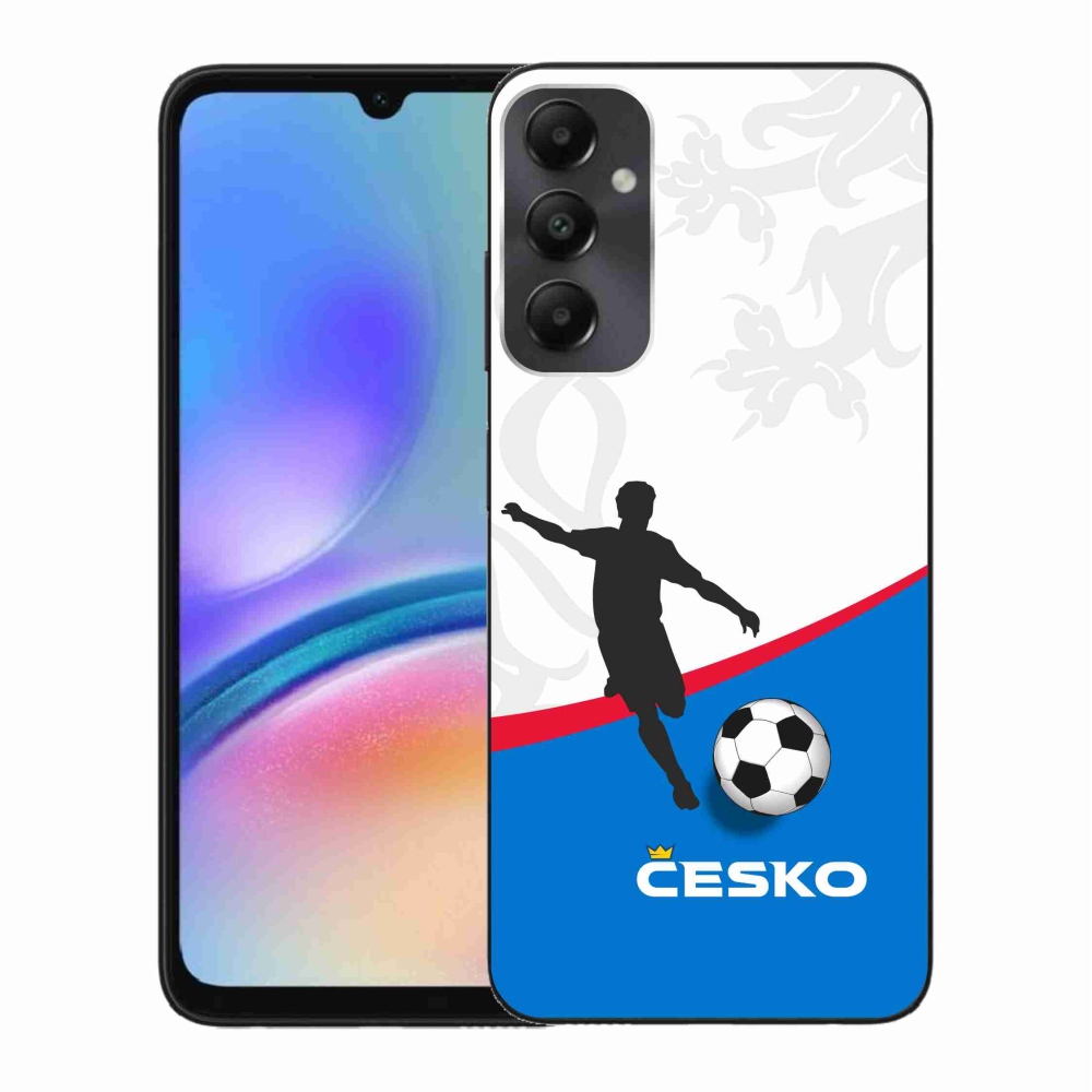 Gelový kryt mmCase na Samsung Galaxy A05s - fotbal Česko 1