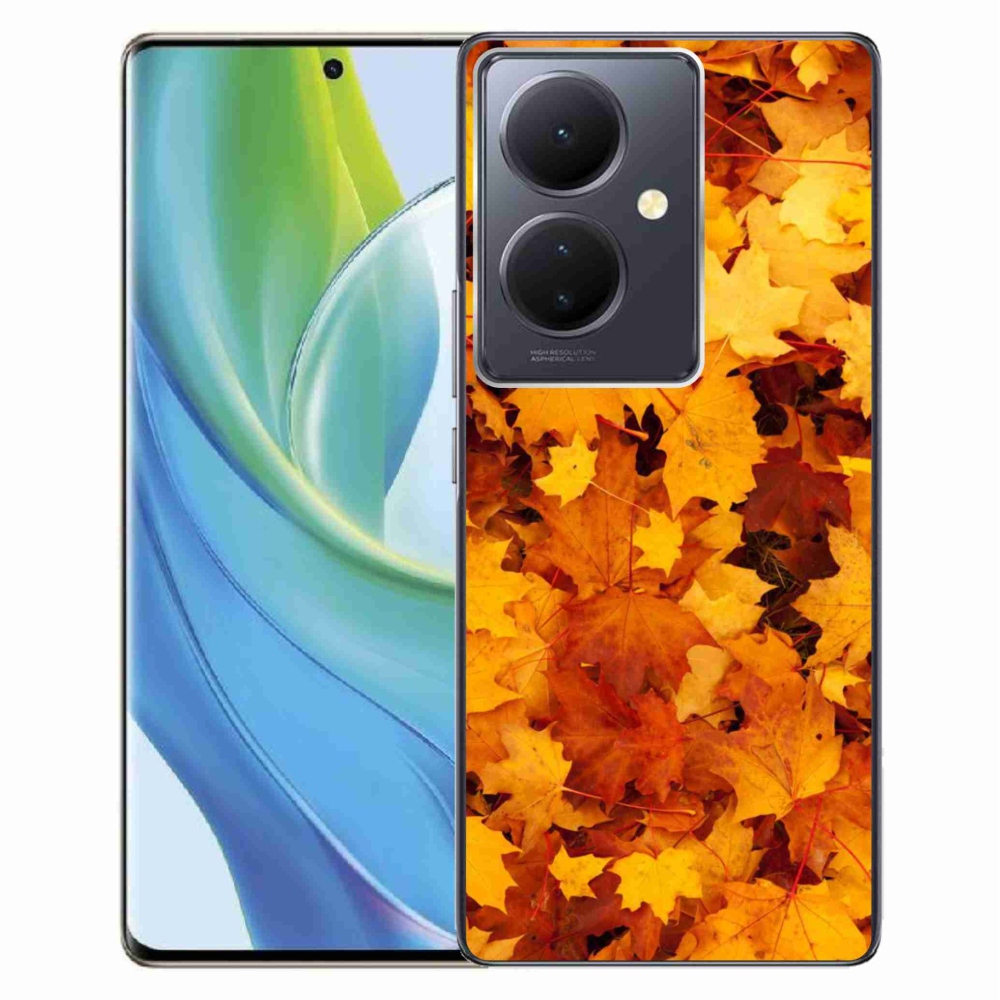 Gelový kryt mmCase na Vivo V29 Lite 5G - javorové listy