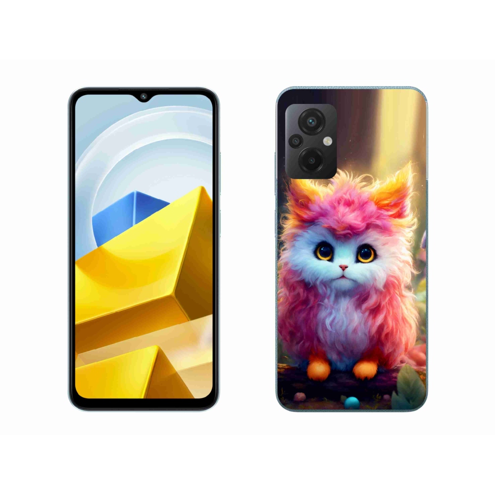 Gelový kryt mmCase na Xiaomi Poco M5 4G - roztomilé kotě 5