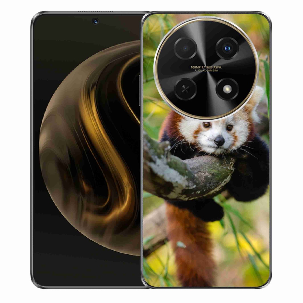 Gelový kryt mmCase na Huawei Nova 12i - panda červená