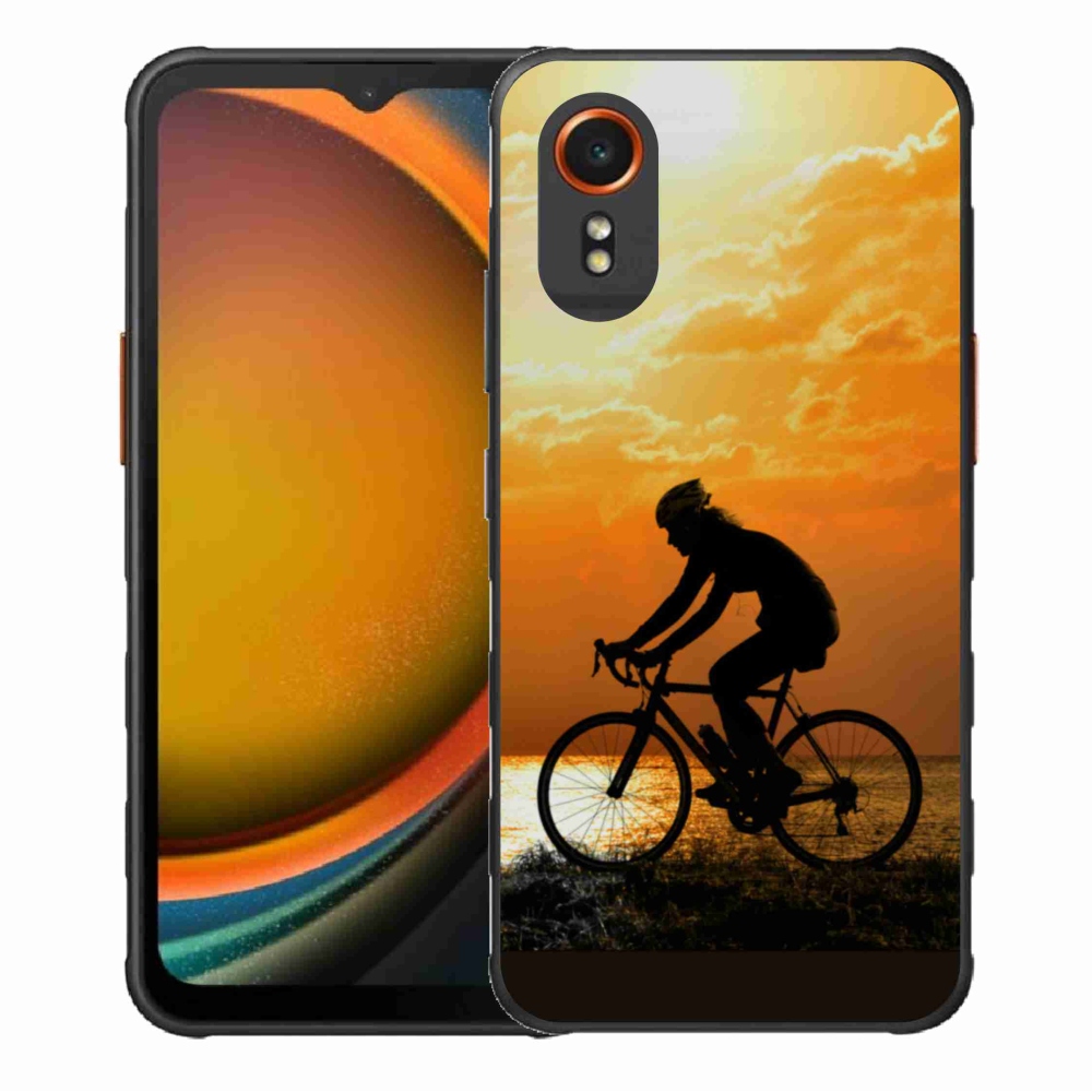 Gelový kryt mmCase na Samsung Galaxy Xcover 7 - cyklovýlet
