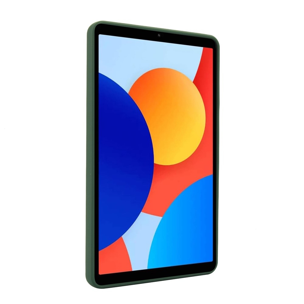 Skiny gelový obal s pevnými zády a výklopným stojánkem na Xiaomi Redmi Pad SE 8.7 - zelený