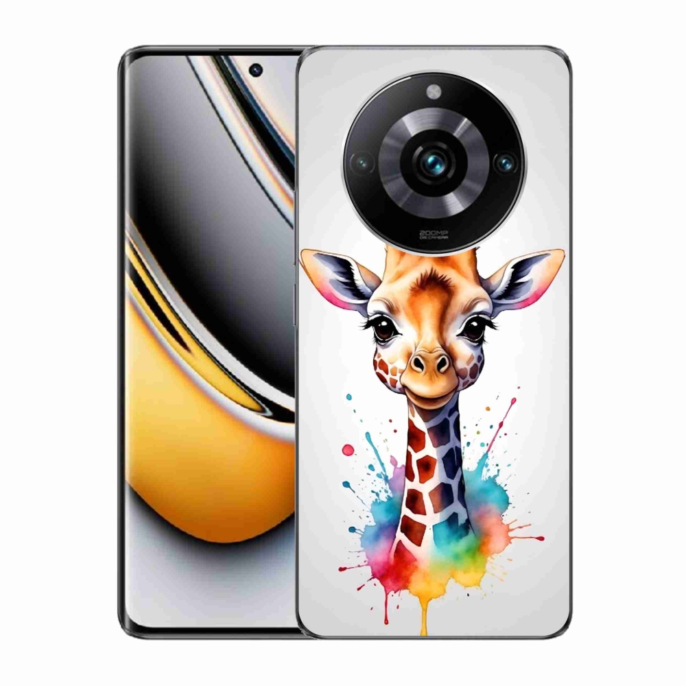 Gelový kryt mmCase na Realme 11 Pro/11 Pro+ - žirafa 1