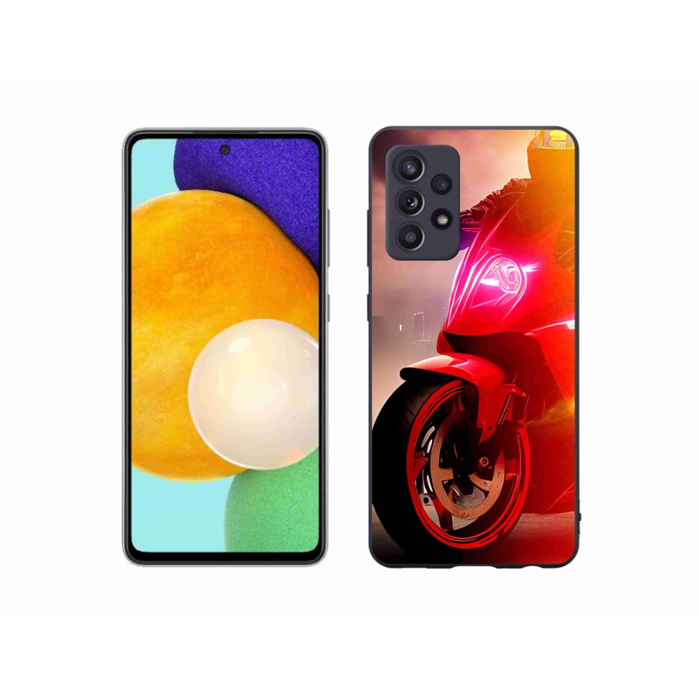 Gelový kryt mmCase na Samsung Galaxy A52s 5G - motorka