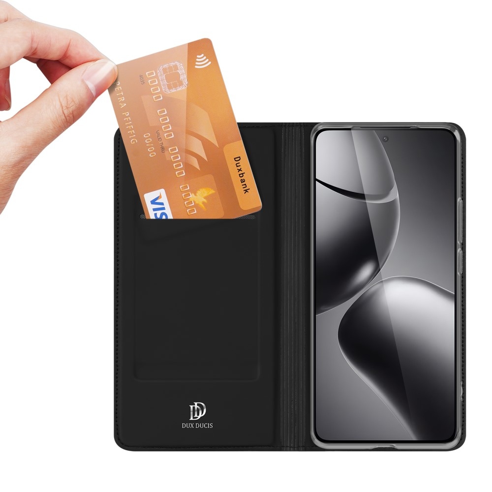 DUX knížkové pouzdro na Xiaomi 14T - černé