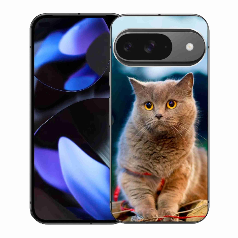Gelový kryt mmCase na Google Pixel 9/9 Pro - britská modrá 2