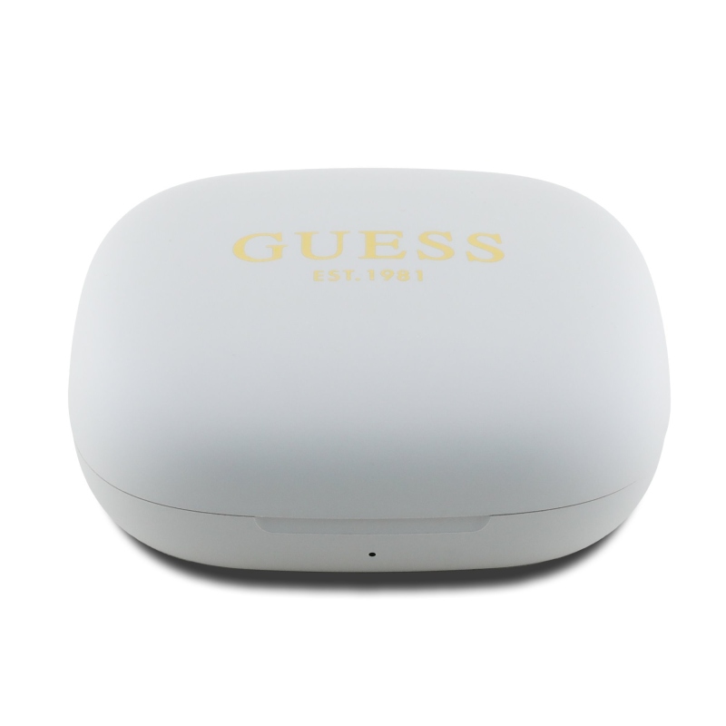 Guess Satin Classic Logo OWS Bezdrátová Sluchátka Beige