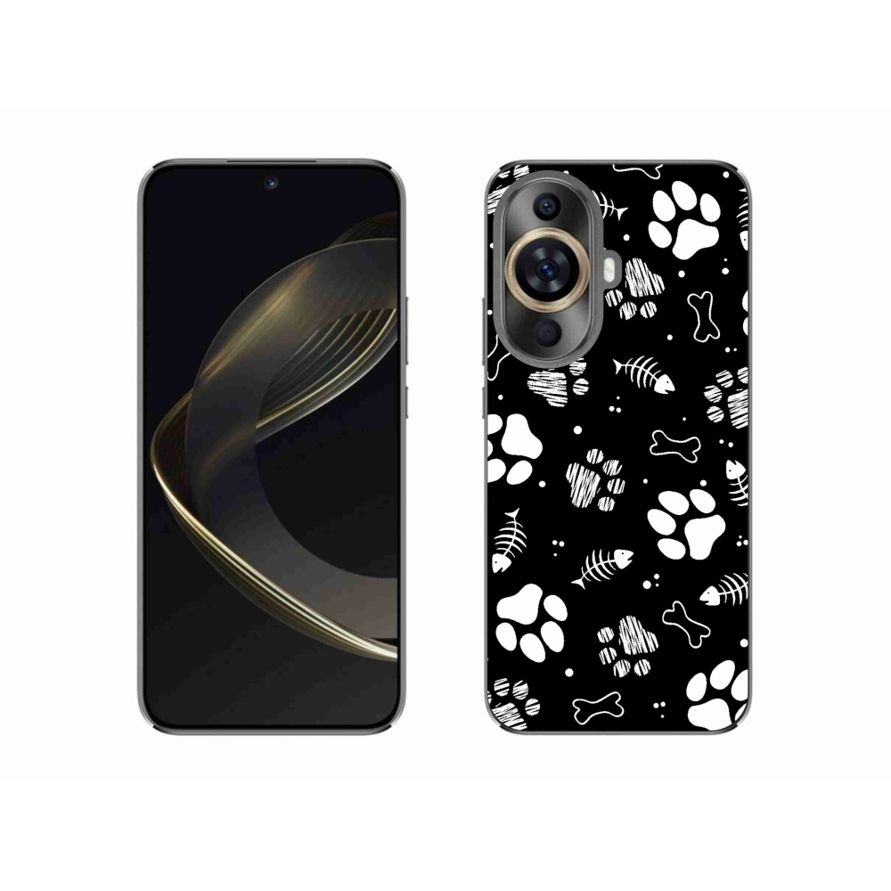 Gelový kryt mmCase na Huawei Nova 11 - psí tlapky
