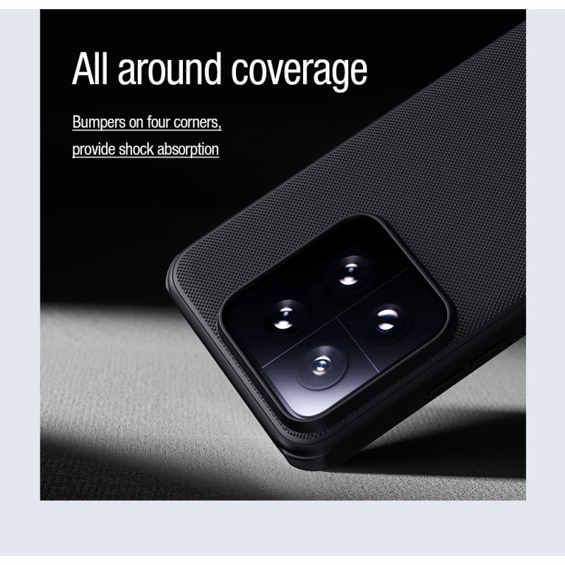 Nillkin Super Frosted PRO Magnetic Zadní Kryt pro Xiaomi 14 Black