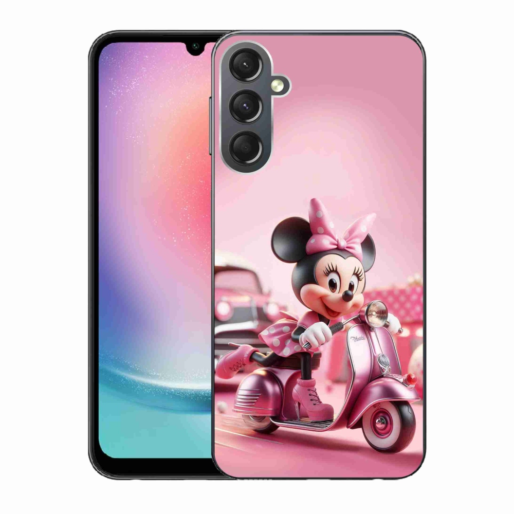 Gelový kryt mmCase na Samsung Galaxy A24 - minnie 1