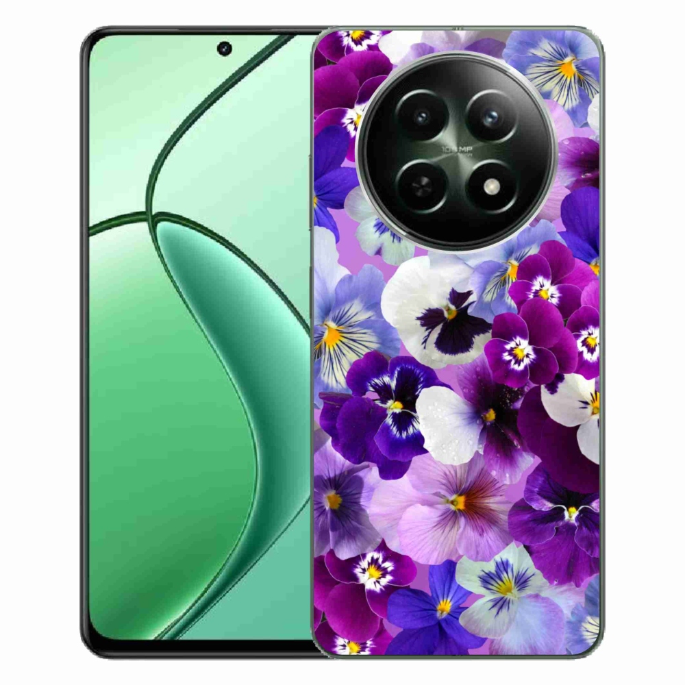 Gelový kryt mmCase na Realme 12 5G/12x 5G - květiny 9