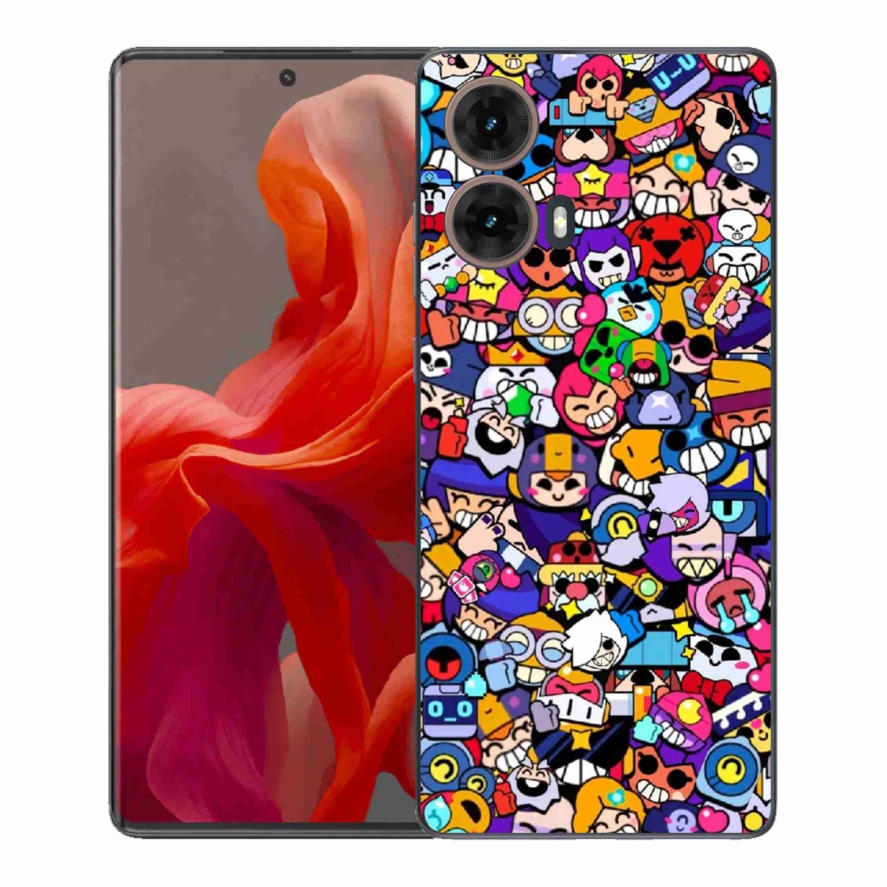 Gelový kryt mmCase na Motorola Moto G85 5G - brawl stars 2