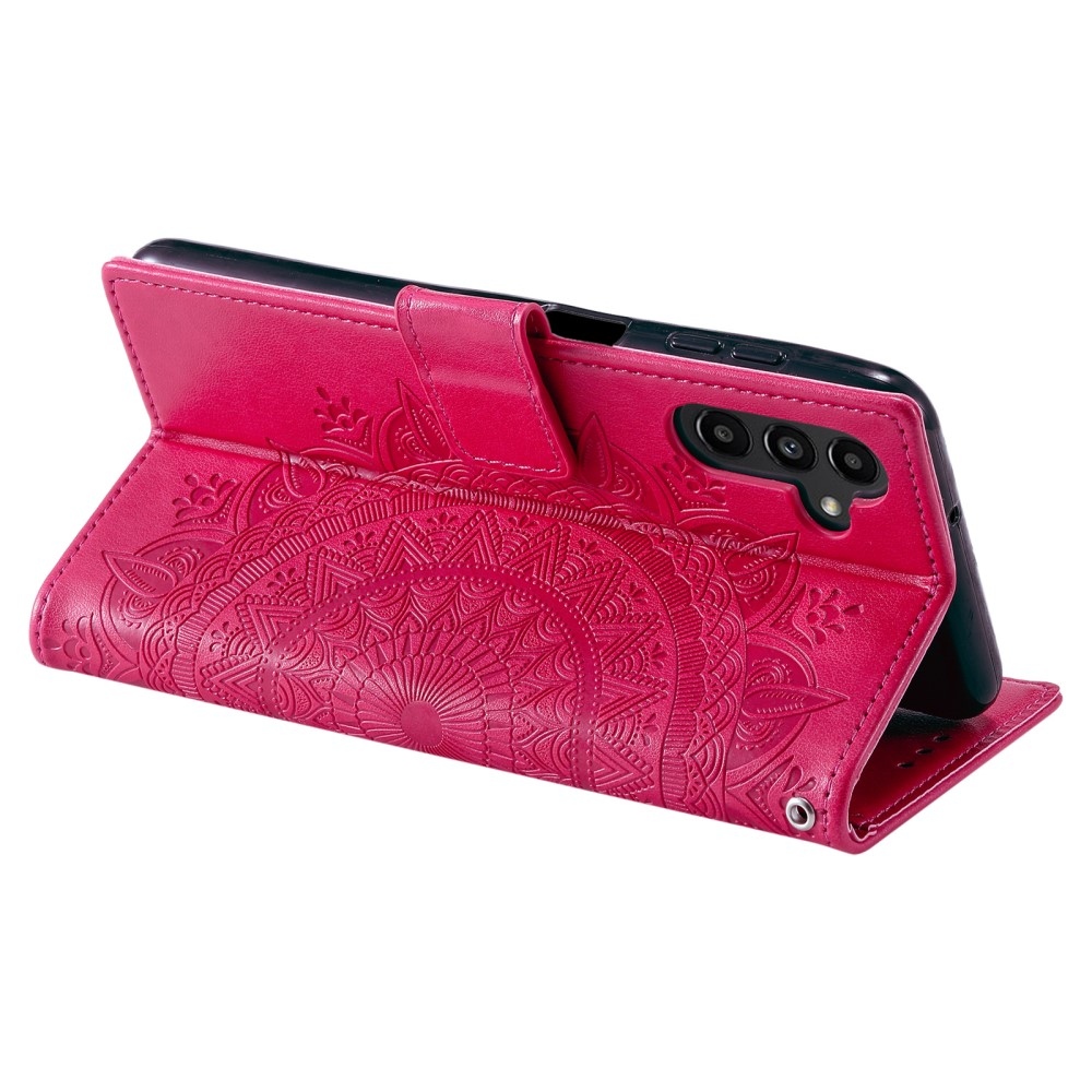 Mandala knížkové pouzdro na Samsung Galaxy A26 5G - rose