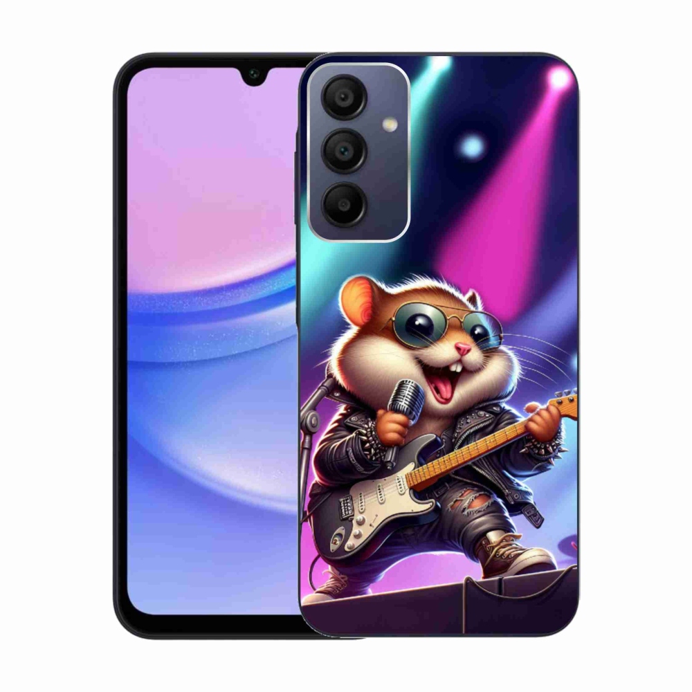 Gelový kryt mmCase na Samsung Galaxy A15 4G/5G - křeček rocker