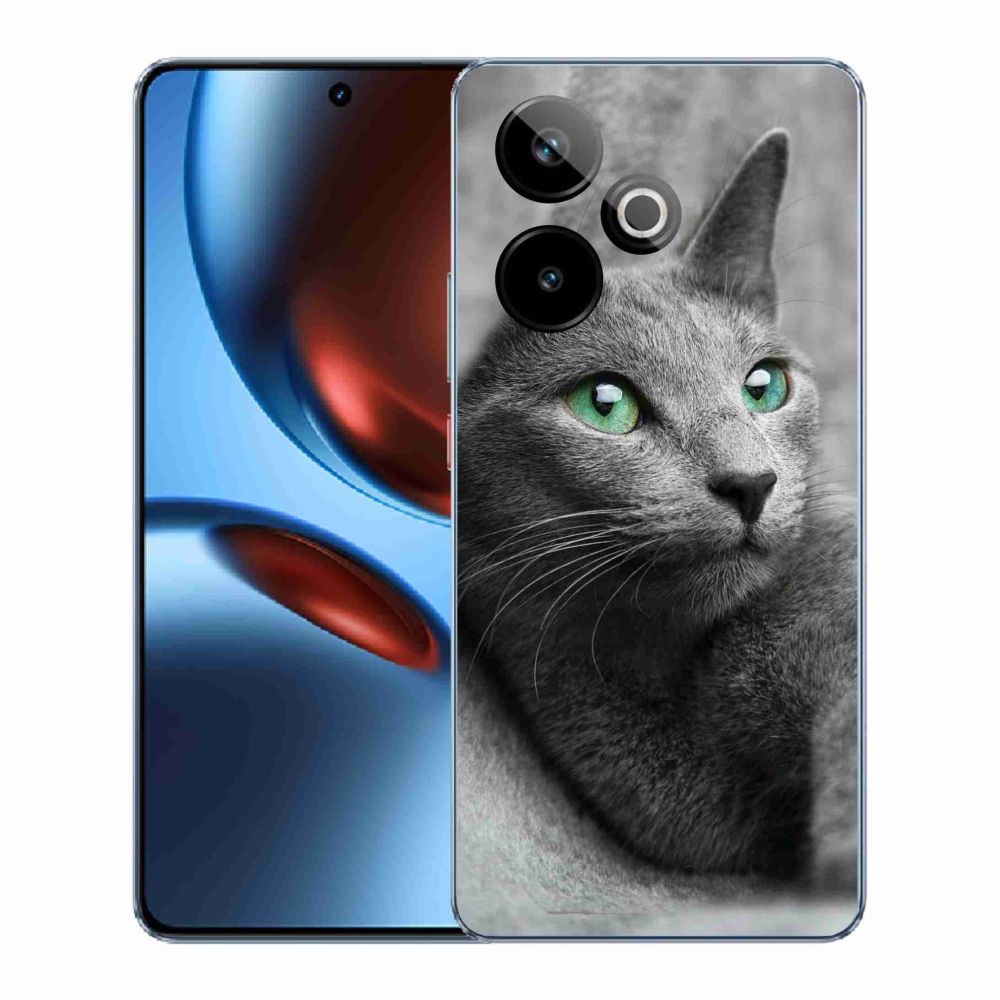 Gelový kryt mmCase na Realme GT 7 5G/GT 7T 5G - kočka 2