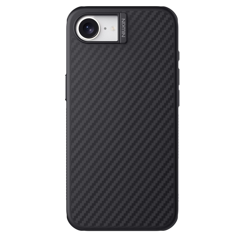 Nillkin Synthetic Fiber PRO Magnetic Zadní Kryt pro Apple iPhone 16e Black 