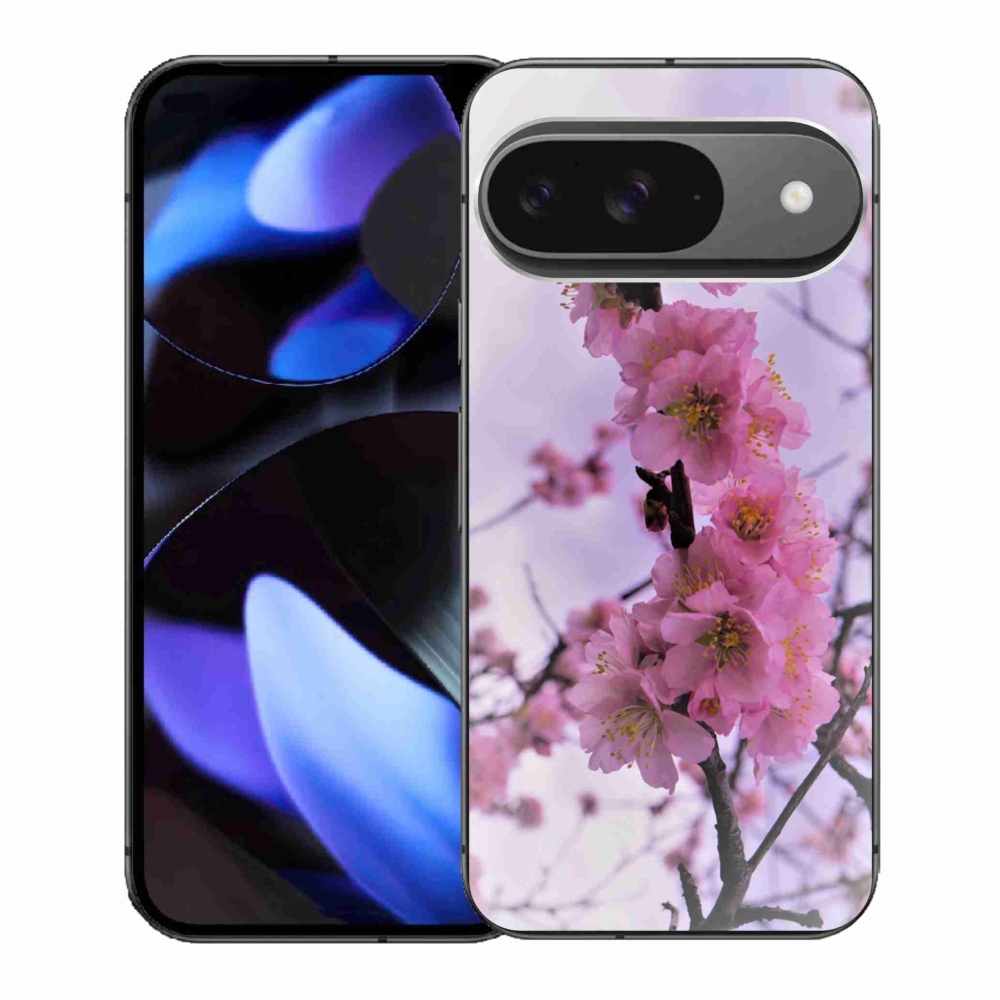 Gelový kryt mmCase na Google Pixel 9/9 Pro - květiny 7